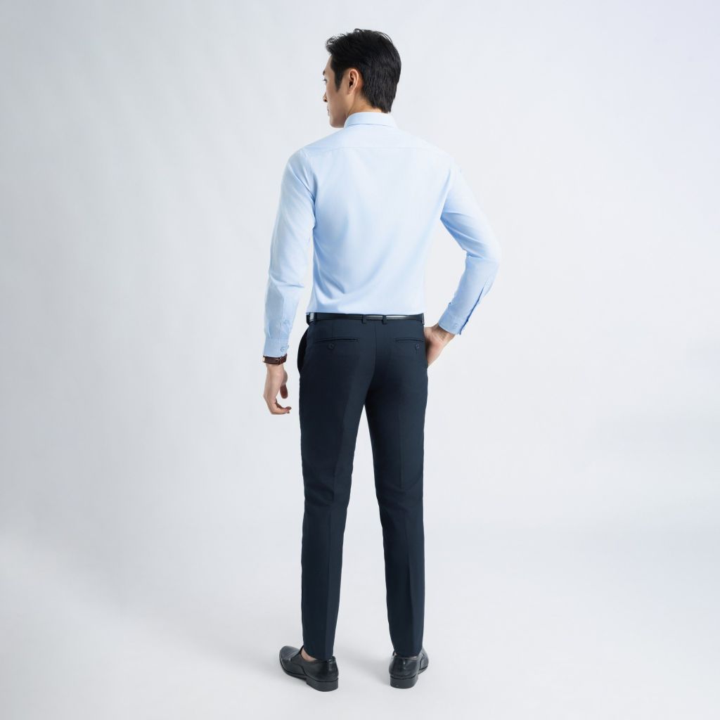 ÁO SƠ MI DÀI TAY NAM VITIMEX DÁNG ÔM VỪA SLIMFIT ASD 7785