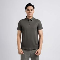 ÁO POLO KHÔNG ĐỪNG MAY VITIMEX DÁNG ÔM VỪA SLIMFIT TRƠN ATE 5026