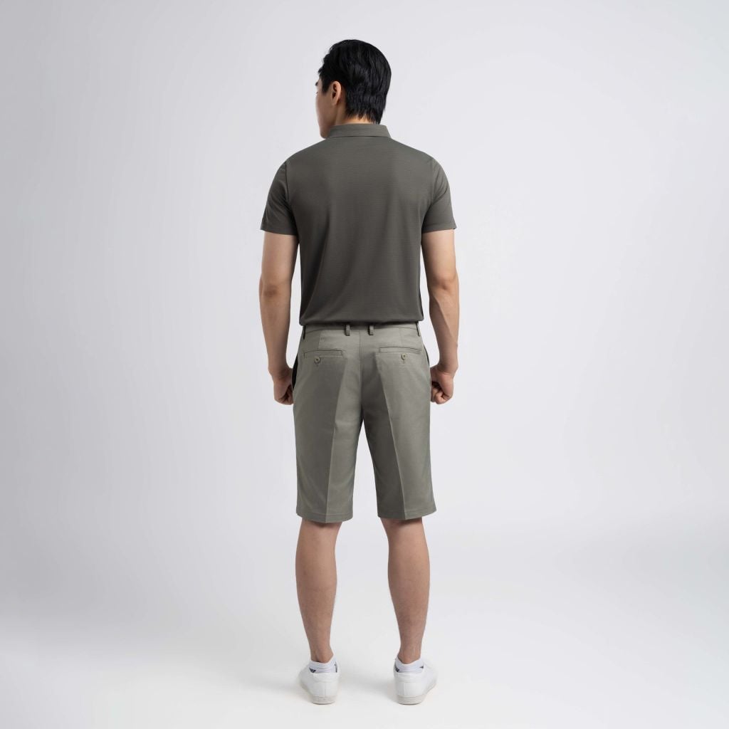 ÁO POLO KHÔNG ĐƯỜNG MAY VITIMEX DÁNG ÔM VỪA SLIMFIT TRƠN ATE 5026