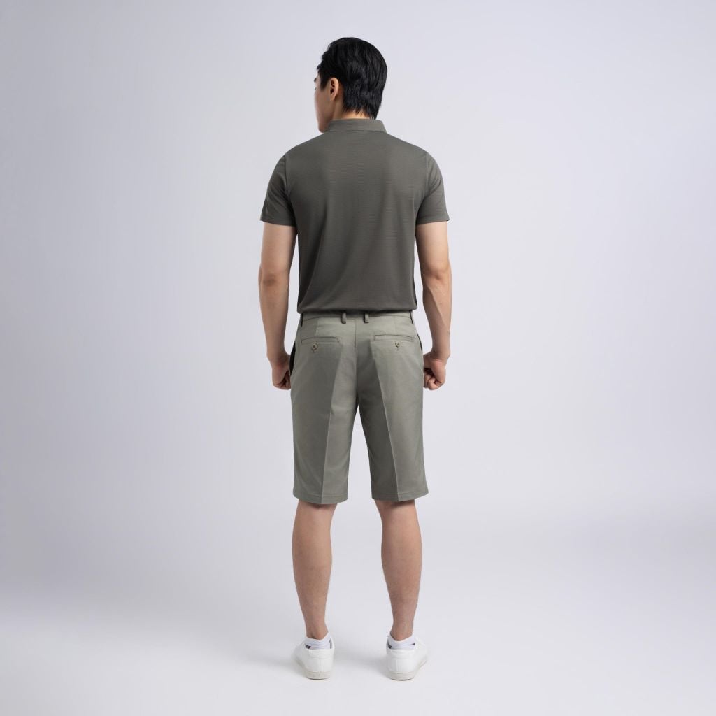 ÁO POLO KHÔNG ĐƯỜNG MAY VITIMEX DÁNG ÔM VỪA SLIMFIT TRƠN ATE 5026
