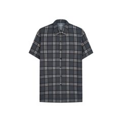 ÁO SƠ MI NGẮN TAY KHÔNG ĐỪNG MAY VITIMEX DÁNG ÔM VỪA SLIMFIT KẺ CARO ATL 5005