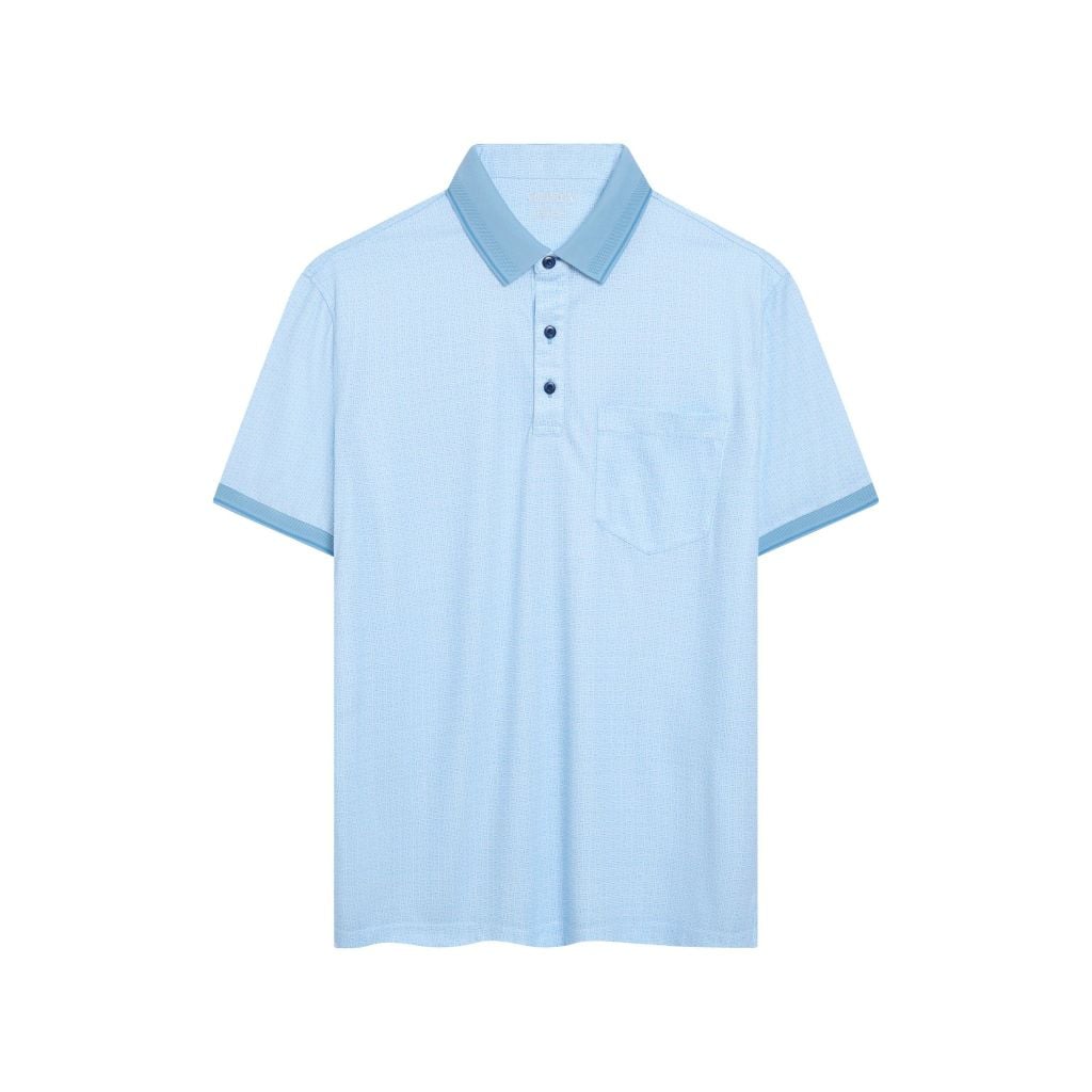 ÁO POLO VITIMEX DÁNG RỘNG VỪA REGULAR KẺ CARO ATR 5015