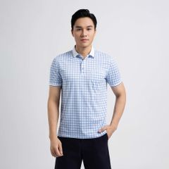 ÁO POLO VITIMEX DÁNG RỘNG VỪA REGULAR KẺ CARO ATR 5019