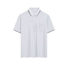 ÁO POLO VITIMEX DÁNG RỘNG VỪA REGULAR HOẠ TIẾT CHẤM BÔNG ATR 5022