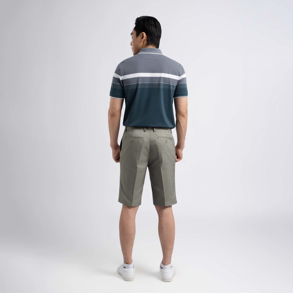 ÁO POLO VITIMEX DÁNG RỘNG VỪA REGULAR KẺ NGANG ATR 5030