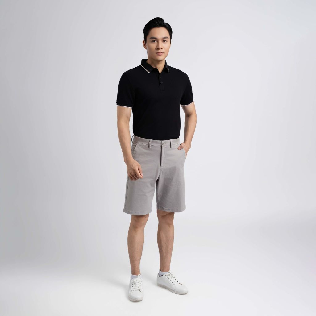 ÁO POLO VITIMEX DÁNG ÔM VỪA SLIMFIT TRƠN ATS 5008