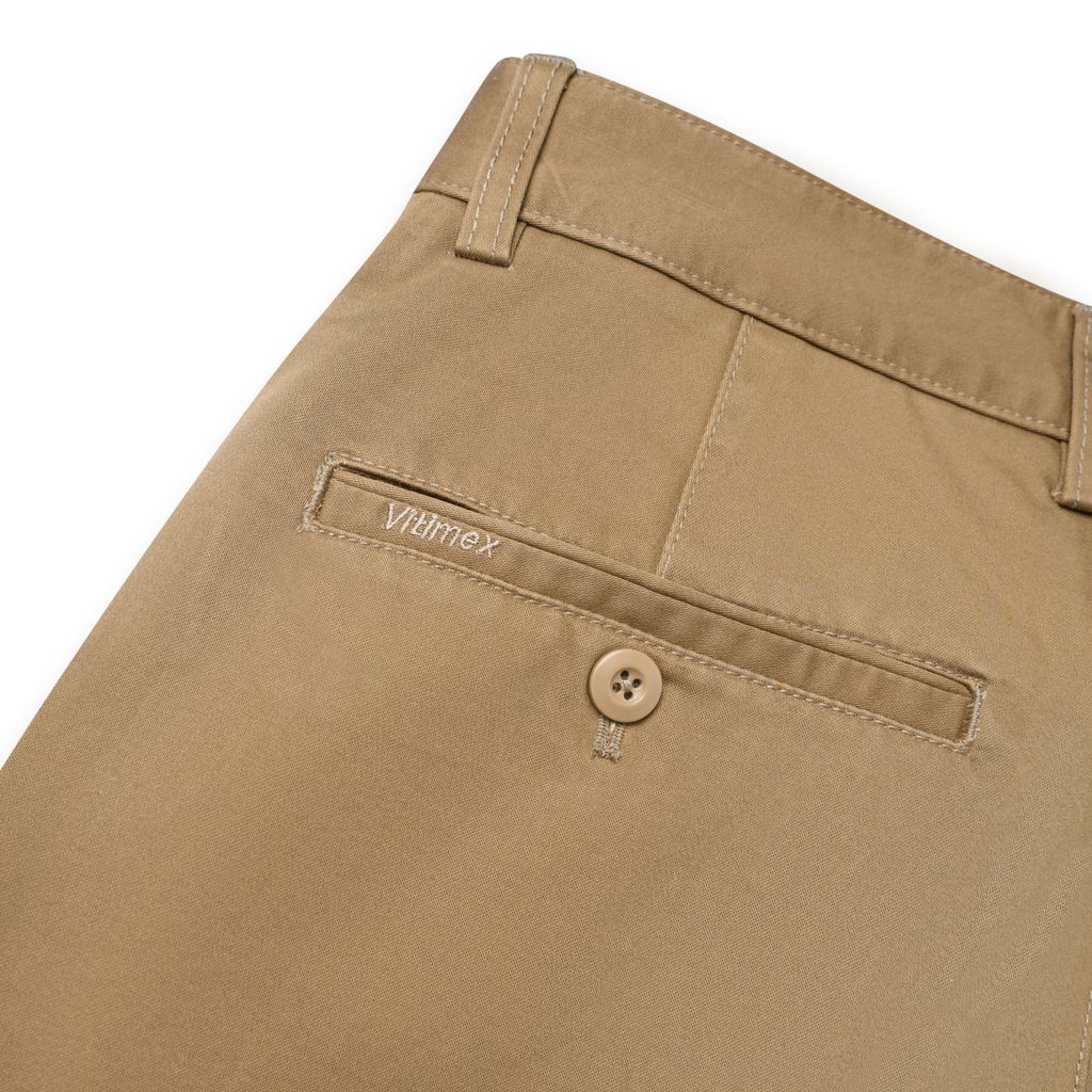 QUẦN KAKI VITIMEX DÁNG SUÔNG CÓ LY KCS 7560