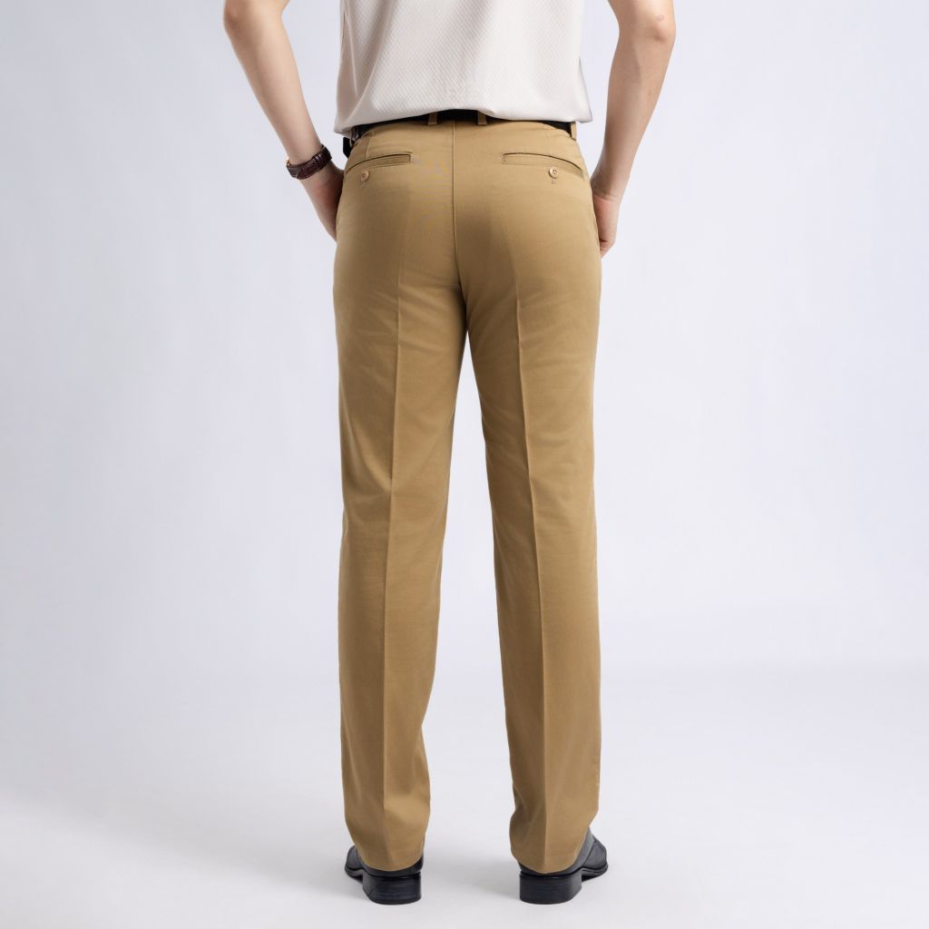 QUẦN KAKI VITIMEX DÁNG SUÔNG CÓ LY KCS 7560
