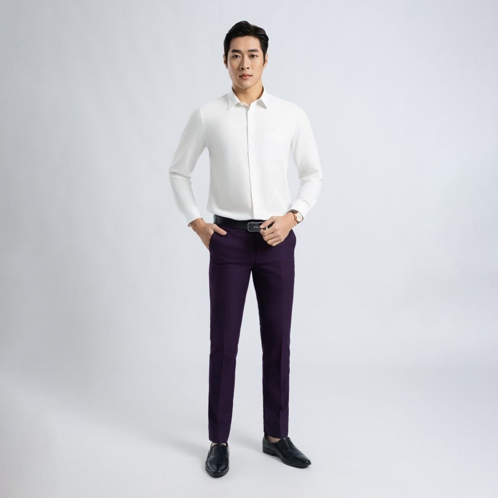 QUẦN ÂU ỐNG CÔN SLIMFIT VITIMEX QSK 7526