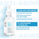  SVR Serum B3 Ampoule Hydra 30ml - Tinh Chất Dưỡng Ẩm, Chống Nhăn Cho Da Nhạy Cảm 