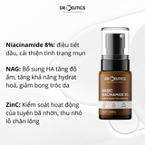  DrCeutics Tinh Chất Serum Basic Niacinamide 8% - 12% - 20% (30g / 40g) - Hỗ Trợ Sáng Da, Mờ Thâm Mụn 