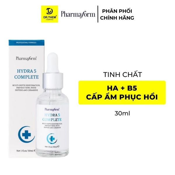 Tinh Chất Vitamin B5 Dưỡng Ẩm, Hỗ Trợ Phục Hồi Da Pharmaform Hydra 5 Complete Serum 30ml