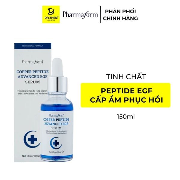 Serum Phục Hồi Da Chống Lão Hóa Pharmaform Copper Peptide Advanced EGF 30ml