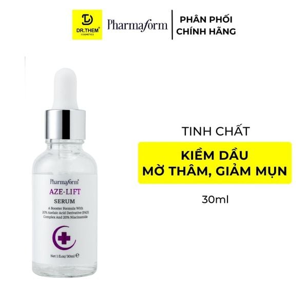 Tinh Chất Kiểm Soát Dầu Thu Nhỏ Lỗ Chân Lông Và Giảm Mụn PHARMAFORM AZE-LIFT SERUM 30ml