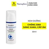  Kem Dưỡng Ẩm Phục Hồi Chống Lão Hóa Và Ánh Sáng Xanh Cho Da Pharmaform Blue Revitalize 30ml 