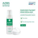  Sữa Rửa Mặt Tạo Bọt Acnes Foaming Wash 150ml - Ngăn Ngừa Mụn, Sạch Sâu BHA Cho Da Dầu, Lỗ Chân Lông To 