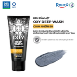  Kem Rửa Mặt OXY Deep Wash 100g – Than Đen Giảm Nhờn Đến 8 Giờ 