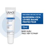  Kem Dưỡng Uriage Bariéderm Cica - Lèvres Baume Protecteur Dưỡng Môi Khô, Nứt Nẻ 15ml 