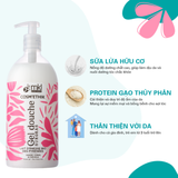  Gel Tắm Hữu Cơ MKL Green Nature pH5.5 Không Chứa Xà Phòng Cho Da Nhạy Cảm, Da Khô Và Dị Ứng 1000ml 