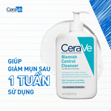  Sữa Rửa Mặt Cerave Blemish Control Cleanser Cho Da Dầu Mụn 