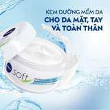  Kem Dưỡng Mềm Da Nivea Soft Crème 200ml – Dưỡng Ẩm, Cho Da Mềm Mịn 