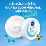  Kem Dưỡng Mềm Da Nivea Soft Crème 200ml – Dưỡng Ẩm, Cho Da Mềm Mịn 