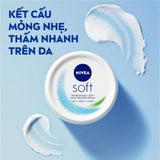  Kem Dưỡng Mềm Da Nivea Soft Crème 200ml – Dưỡng Ẩm, Cho Da Mềm Mịn 