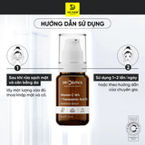  DrCeutics Serum Vitamin C 16% + Tranexamic Acid 3% 30ml Ngăn Ngừa Lão Hóa Và Làm Sáng Da 40g 