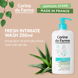  Dung Dịch Vệ Sinh Phụ Nữ Corine de Farme Intimate Gel Protection (Hoa Lưu Ly)/ Fraicheur (Lô Hội) 250ml 