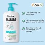  Dung Dịch Vệ Sinh Phụ Nữ Corine de Farme Intimate Gel Protection (Hoa Lưu Ly)/ Fraicheur (Lô Hội) 250ml 