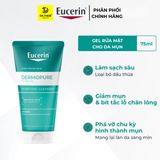 Gel Rửa Mặt Eucerin Cho Da Nhờn Mụn Dermopure Clinical Purifying Cleanser 75ml/ 200ml/ 400ml 