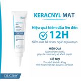  Kem Dưỡng Ducray Keracnyl PP+ Anti-Blemish Cream Giảm Mụn Mờ Vết Thâm 30ml 