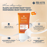  Kem Chống Nắng Cấp Ẩm Rilastil Sun System Velvet Touch Moisturizing Velvet Cream SPF 50+ 