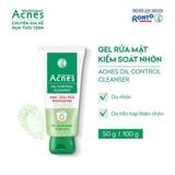  Sữa Rửa Mặt Acnes Oil Control Cleanser 50g/100g - Gel Rửa Mặt Kiểm Soát Nhờn, Ngừa Mụn Cho Da Dầu 