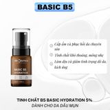  DrCeutics Tinh Chất Serum B5 (Basic/ Dexpanthenol 10%/ B5 3%) 30g/ 40g/ 100g, Cấp Ẩm, Phục Hồi Cho Da Dầu Mụn 