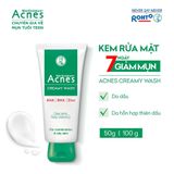  Sữa Rửa Mặt Acnes Kiểm Soát Nhờn,Mụn Acnes Oil Control Cleanser/Creamy Wash/Foaming Wash/Vitamin Cleanser/Gentle 