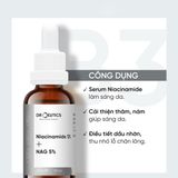  DrCeutics Tinh Chất Serum Basic Niacinamide 8% - 12% - 20% (30g / 40g) - Hỗ Trợ Sáng Da, Mờ Thâm Mụn 