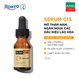  Serum Acnes Lab C15 Serum Vitamin C 15% Dưỡng Sáng Mờ Thâm, Ngăn Ngừa Lão Hóa 15ml 