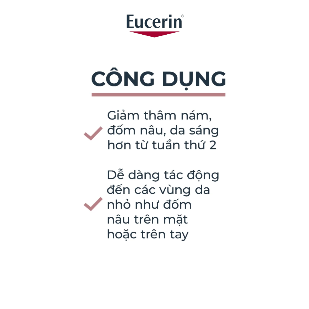  Giảm Thâm Nám Eucerin Spotless Brightening Spot Corrector 5ml - Serum Dạng Bút Chấm, Chàm, Đốm Nâu 