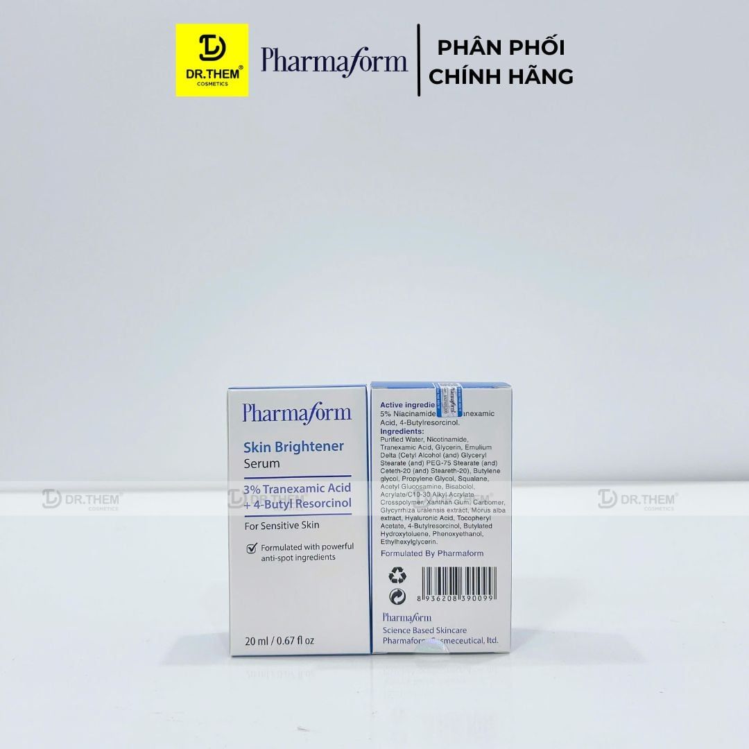 Serum Làm Sáng Da Cải Thiện Thâm Mụn Tàn Nhang PHARMAFORM Skin Brightener Serum 20ml 