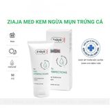  Kem Dưỡng Ngừa Mụn Trứng Cá Ziaja Med Anti-Imperfections Dermatological Formula Acne Balance Cream 50ml 