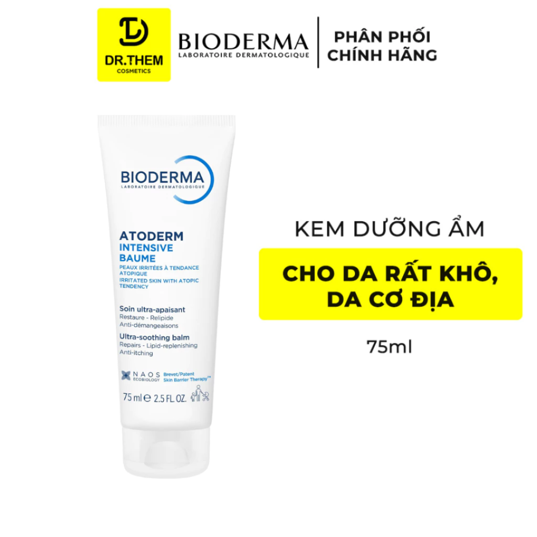  Kem Dưỡng Ẩm Chuyên Sâu Bioderma Atoderm Intensive Baume 