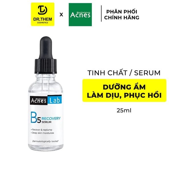 Serum Acnes Lab B5 Recovery Serum 25ml - Tinh Chất Dưỡng Ẩm Chuyên Sâu, Làm Dịu & Phục Hồi Da Mụn