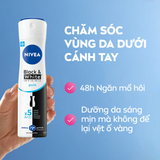  Xịt Lăn Ngăn Mùi Nivea Black White Thanh Mát Dịu Nhẹ 50ml/ 150ml 