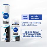 Xịt Lăn Ngăn Mùi Nivea Black White Thanh Mát Dịu Nhẹ 50ml/ 150ml 