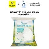  Bông Tẩy Trang Likado Chất Liệu Cotton Túi 100 Miếng Tròn/222 Miếng/ 600 Miếng/ Khăn Lau Mặt Dùng 1 Lần 