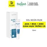  Gel Chấm Mụn Farmona AciDuo AHA + BHA + ZinC Giảm Mụn Trứng Cá Hiệu Quả 15ml 