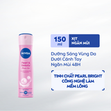  Xịt - Lăn Khử Mùi Nivea Pearl & Beauty Shave-Less Ngọc Trai  Mềm Mịn 50ml/ 150ml 