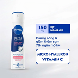  Xịt - Lăn Ngăn Mùi Nivea Derma Control Bright Làm Đều Màu Da 50ml/ 150ml 
