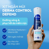  Xịt - Lăn Ngăn Mùi Nivea Derma Control  Defend Dưỡng Sáng Phục Hồi 50ml/ 150ml 